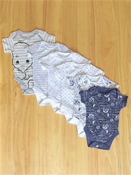 Baby Boy 6 Piece Pack Bodysuit