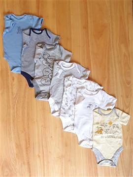 Baby Boy 7 Piece Pack Bodysuit
