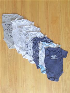Baby Boy 7 Piece Pack Bodysuit