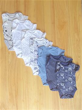 Baby Boy 7 Piece Pack Bodysuit
