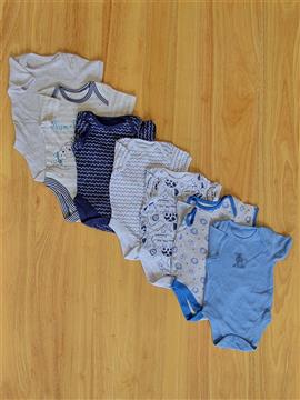 Baby Boy 7 Piece Pack Bodysuit