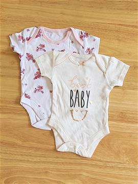 Baby Girl 2 Piece Pack Bodysuit
