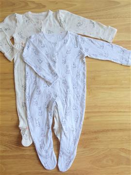 Baby Girl 2 Piece Pack Sleepsuit