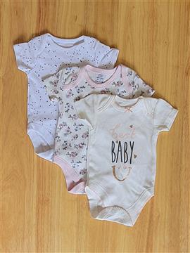 Baby Girl 3 Piece Pack Bodysuit