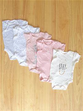 Baby Girl 5 Piece Pack Bodysuit