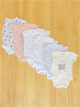 Baby Girl 6 Piece Pack Bodysuit
