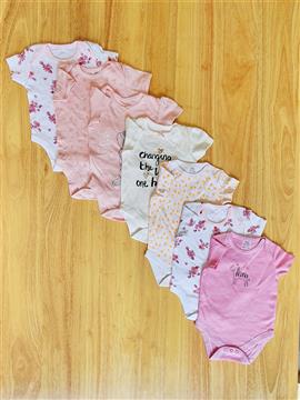 Baby Girl 7 Piece Pack Bodysuit