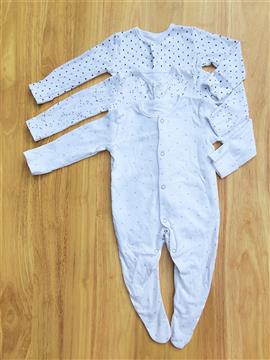 Baby Unisex 3 Piece Pack Sleepsuit