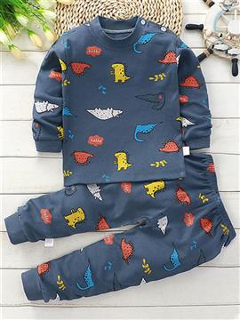 Cartoon Printed Cotton Set for Boys