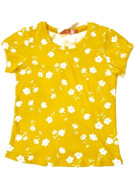 Girl Flower Print T-Shirt