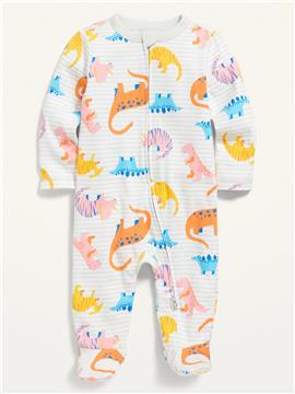 Printed Sleep & Play Footed One-Piece for Baby